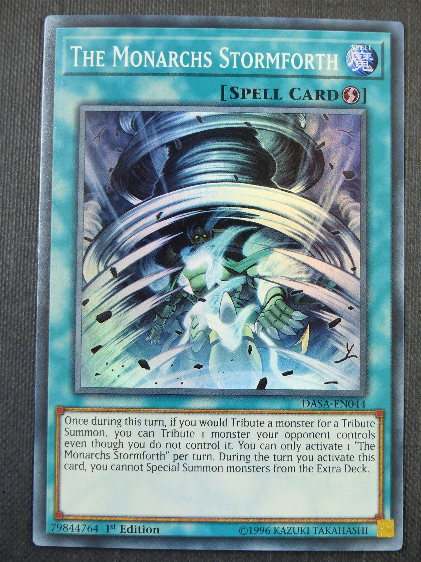 The Monarchs Stormforth DASA Super Rare - 1st ed Yugioh Card #39M