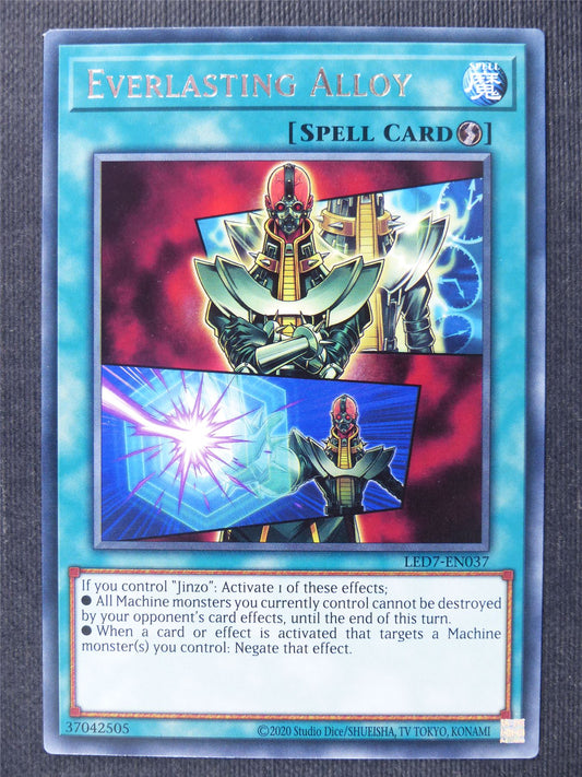 Everlasting Alloy LED7 Rare - 1st ed Yugioh Cards #36K