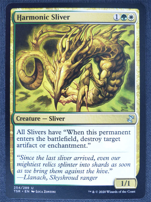 Harmonic Sliver - Remastered - Mtg Magic Cards #TG