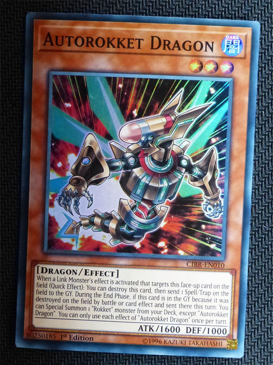 Autorokket Dragon - CIBR - Super Rare - Yugioh Card # 1I36