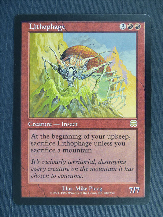 Lithophage - Mtg Magic Cards #QR