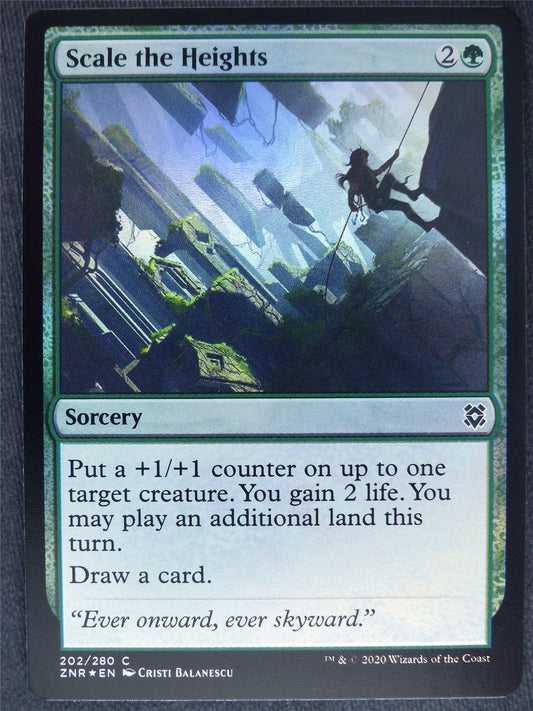 Scale the Heights Foil Mint - Mtg Magic Cards #4D