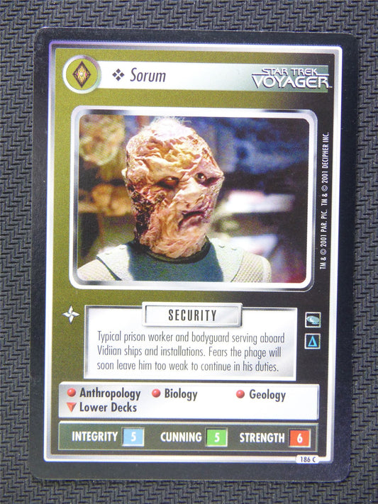 Sorum Black Border - Star Trek CCG Voyager #51Q