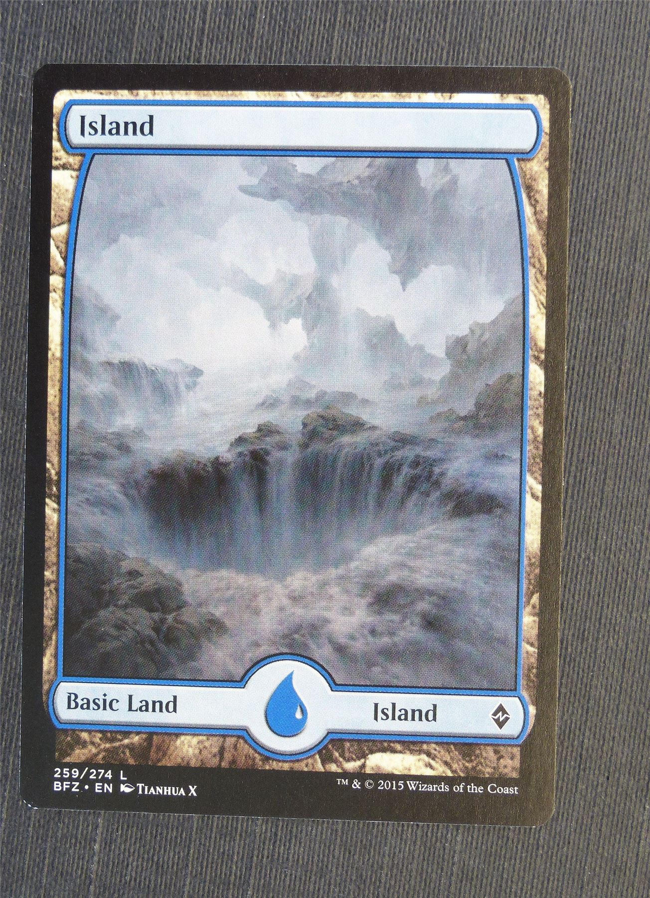 Island Full Art 259/274 - Mtg Magic Cards #5DT