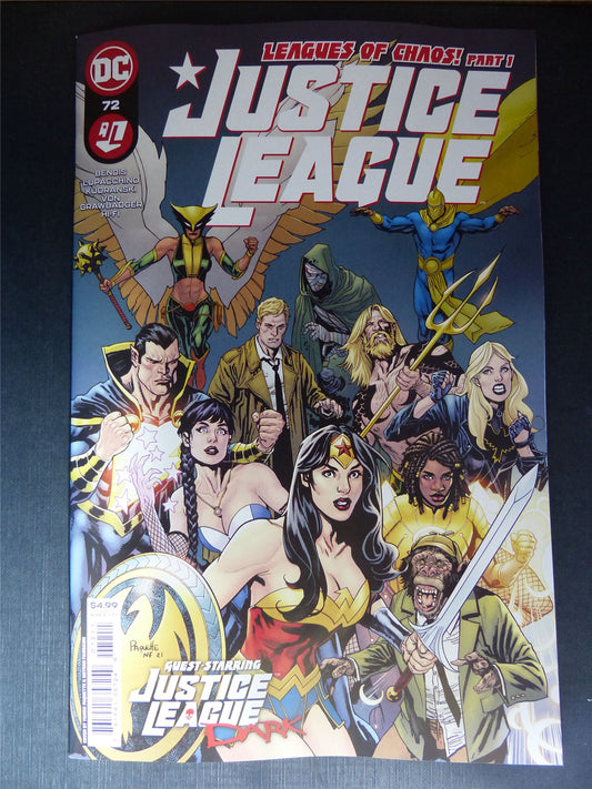 JUSTICE League #72 - Apr 2022 - DC Comic #6SU