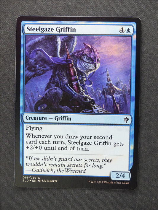 Steelgaze Griffin Foil - Mtg Magic Cards #11U