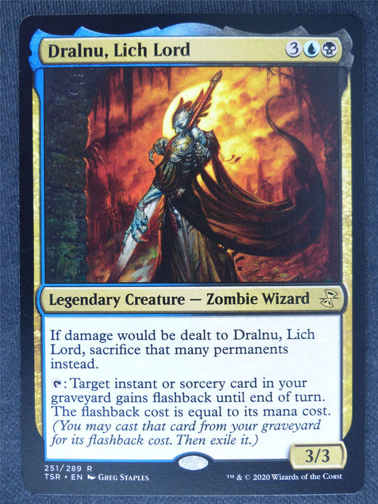 Dralnu Lich Lord - Mtg Magic Cards #BB