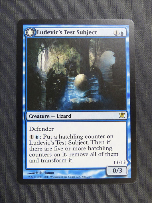 Ludevic's Test Subject - Mtg Magic Cards #4BU