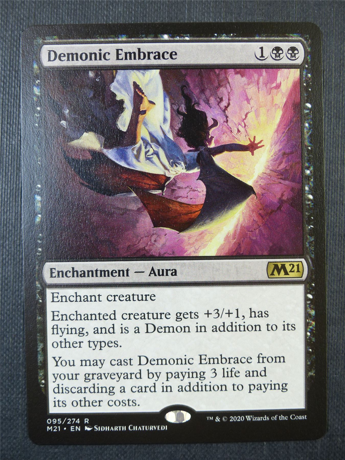 Demonic Embrace - Mtg Card #8S1