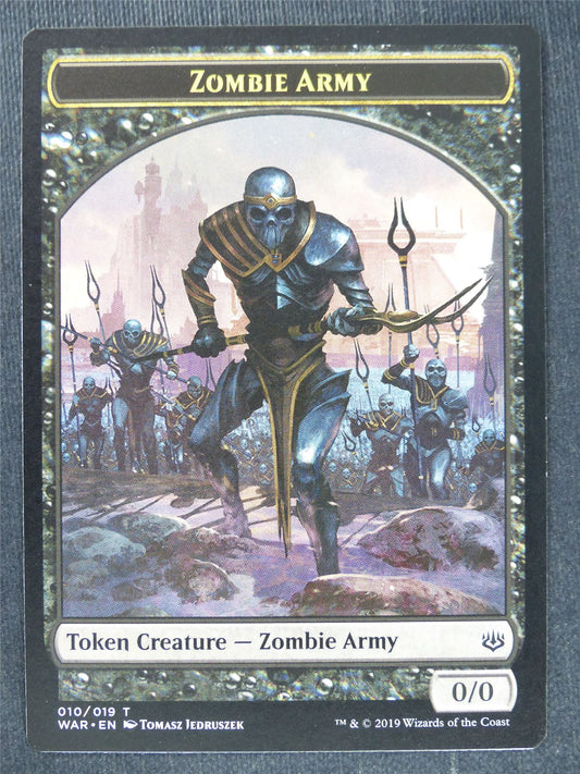 Zombie Army 010/019 Token - Mtg Magic Cards #F0