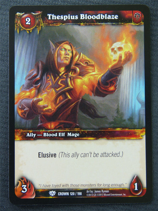 Thespius Bloodblaze - Common - World Of Warcraft #1L0