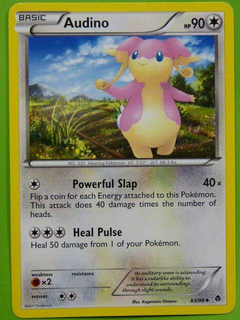 POKEMON B&W Emerging Powes - AUDINO 83/98