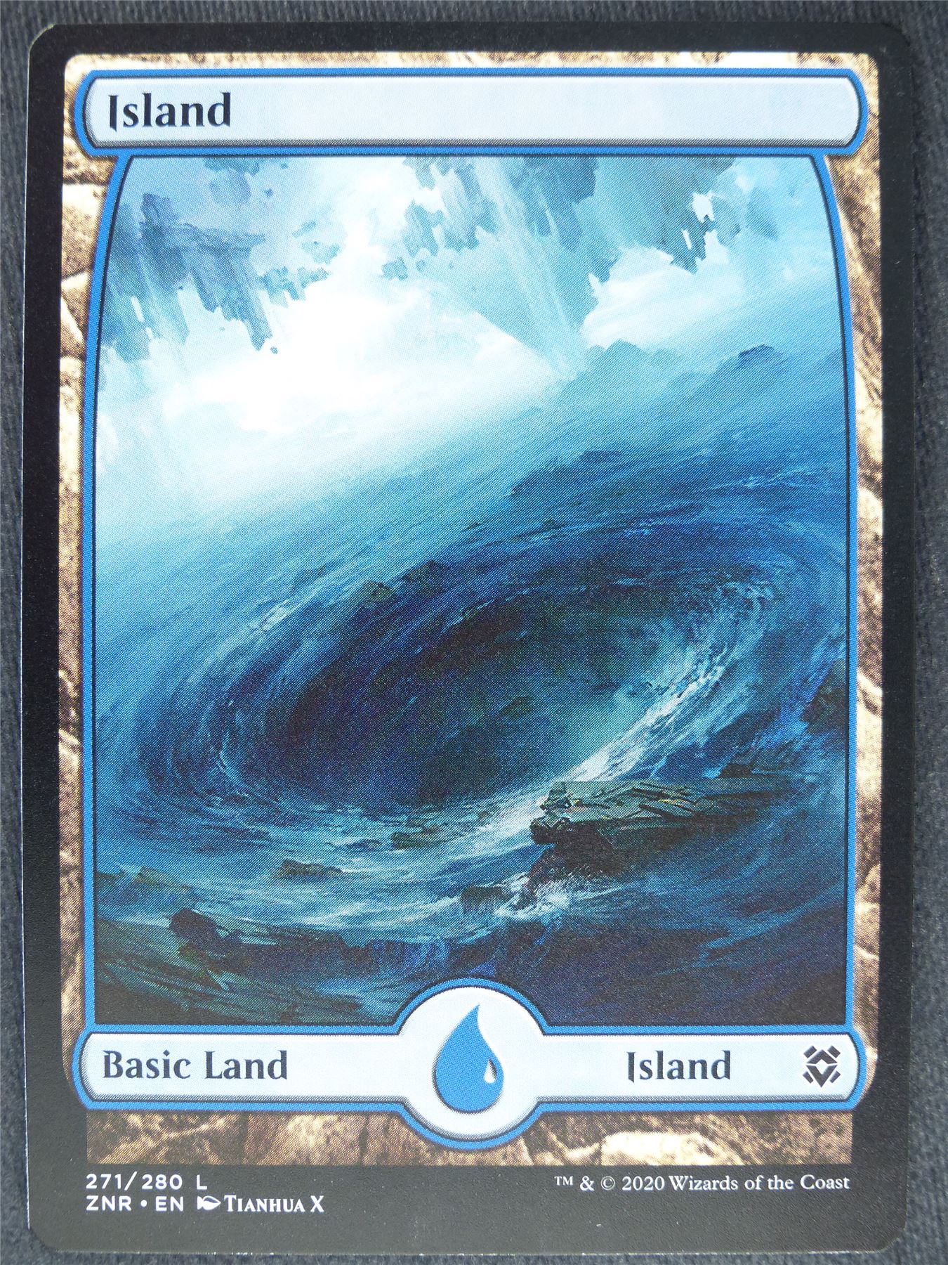 Island 271/280 Full Art Mint - Mtg Magic Cards #2H