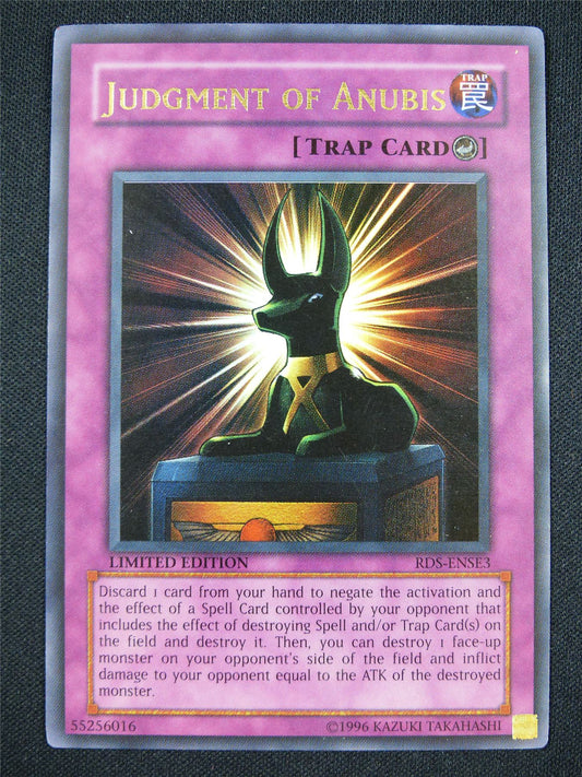 Judgment of Anubis RDS Ultra Rare - lim ed Yugioh Card #13S