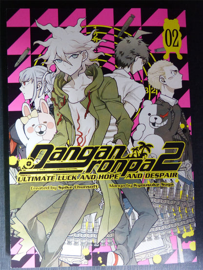 DANGAN Ronpa 2: Ultimate Luck and Hope and Despair vol 2 - Dark Horse Manga #2PM
