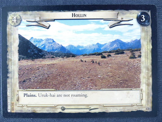 Hollin 2 C 119 - played - LotR Cards #IT