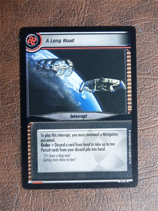 A Long Road - Star Trek CCG TCG Card #WC