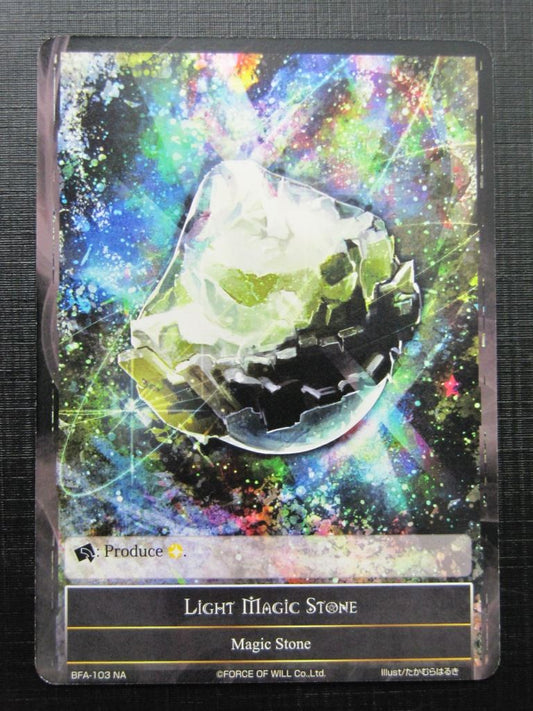 Force of Will Cards: LIGHT MAGIC STONE NA # 15G77