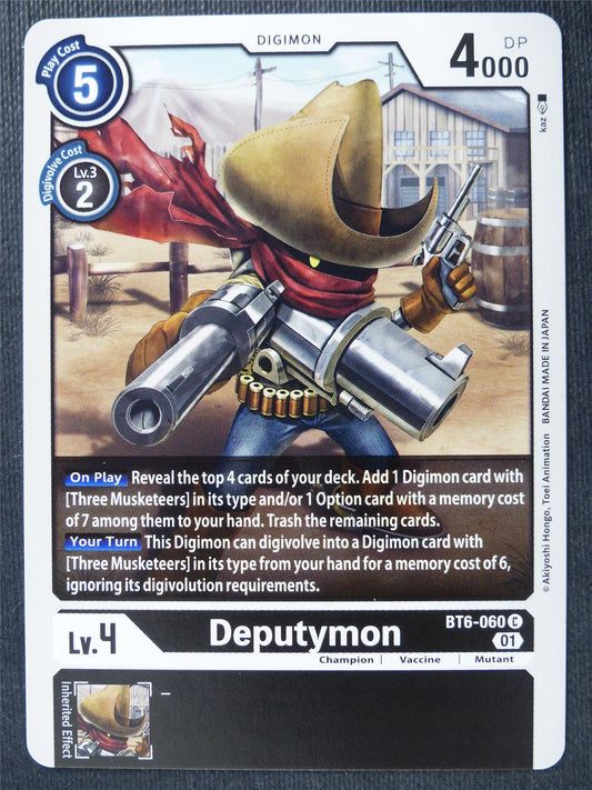 Deputymon BT6-060 C - Digimon Card #4J2