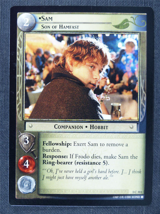 Sam 1 C 311 - LotrR Cards #3EN