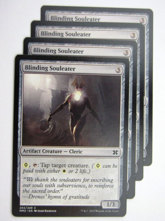 MTG MODERN MASTERS TWO: BLINDING SOULEATER x4 # 28B89