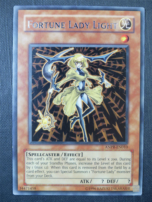 Fortune Lady Light ANPR Rare - Yugioh Card #8HL