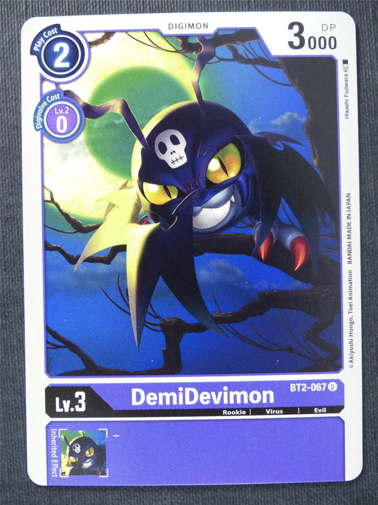 Demidevimon BT2-067 U - Digimon Cards #S0