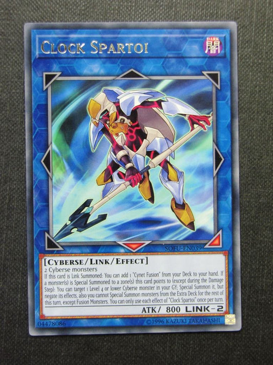 Clock Spartoi SOFU Rare - 1st ed - Yugioh Cards #1M0