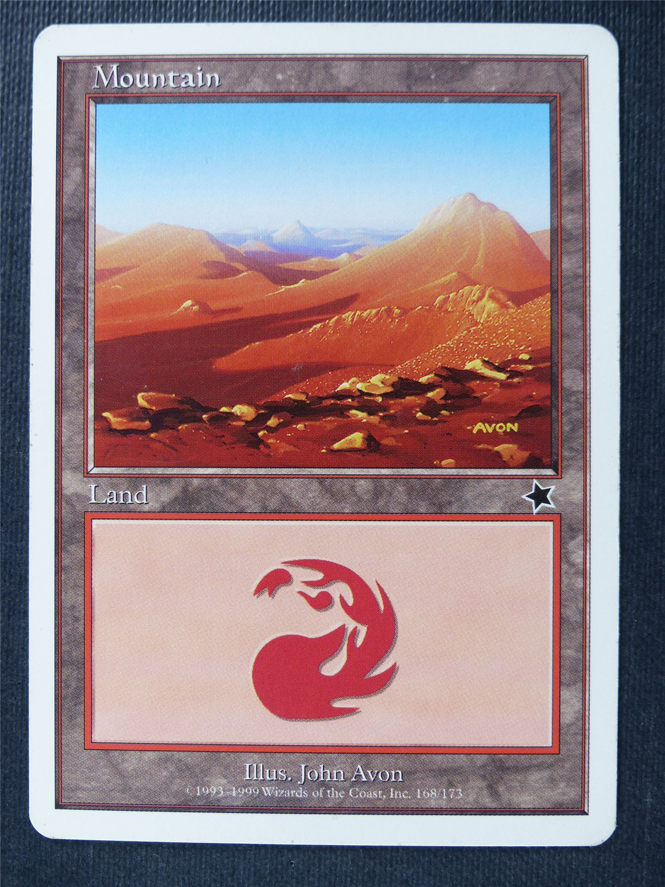 Mountain - Starter 1999 - Mtg Card #20M