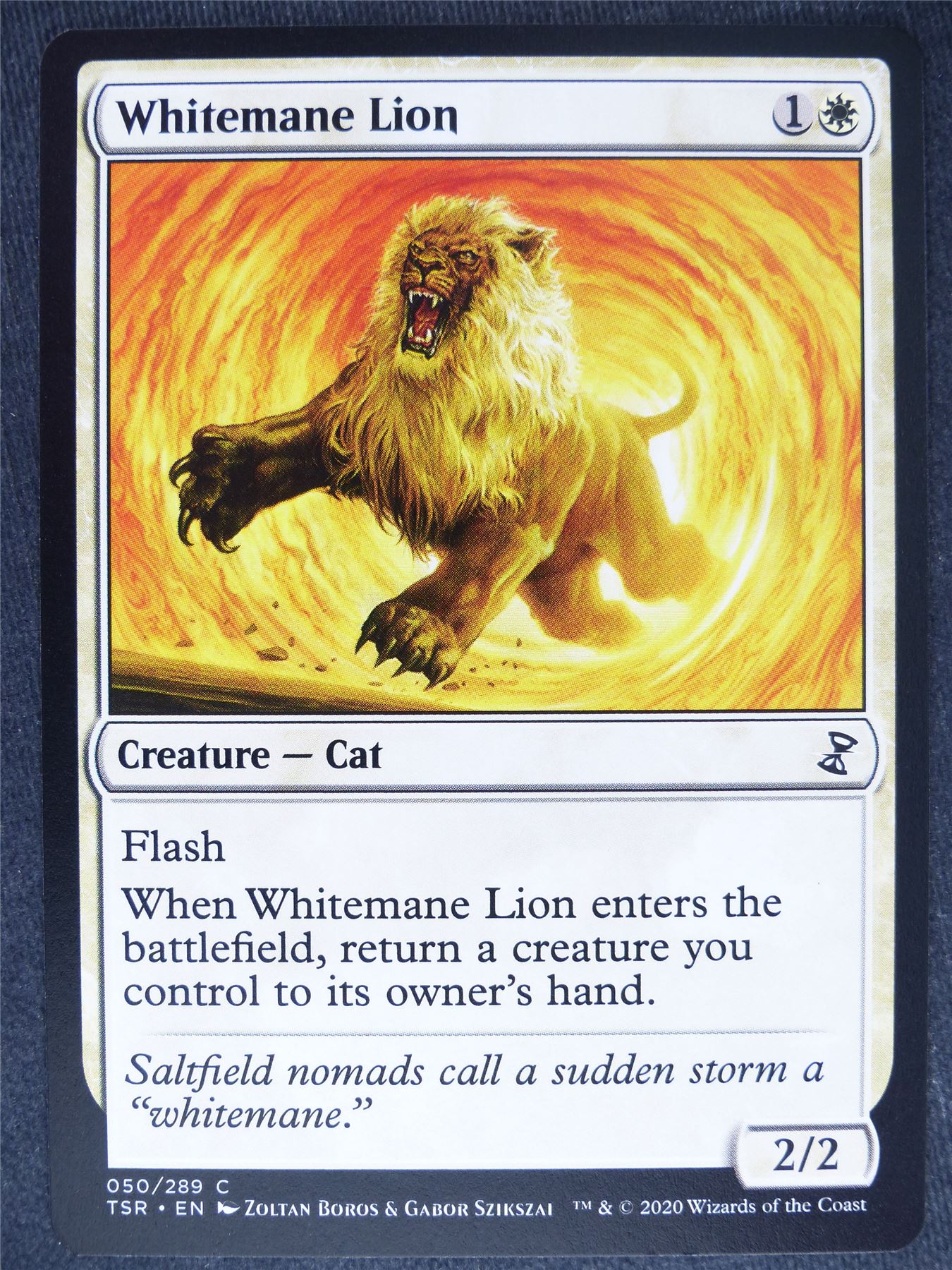 Whitemane Lion - Remastered - Mtg Magic Cards #XM