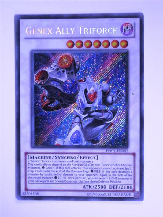 YUGIOH yu-gi-oh CCG - GENEX ALLY TRIFORCE HA04