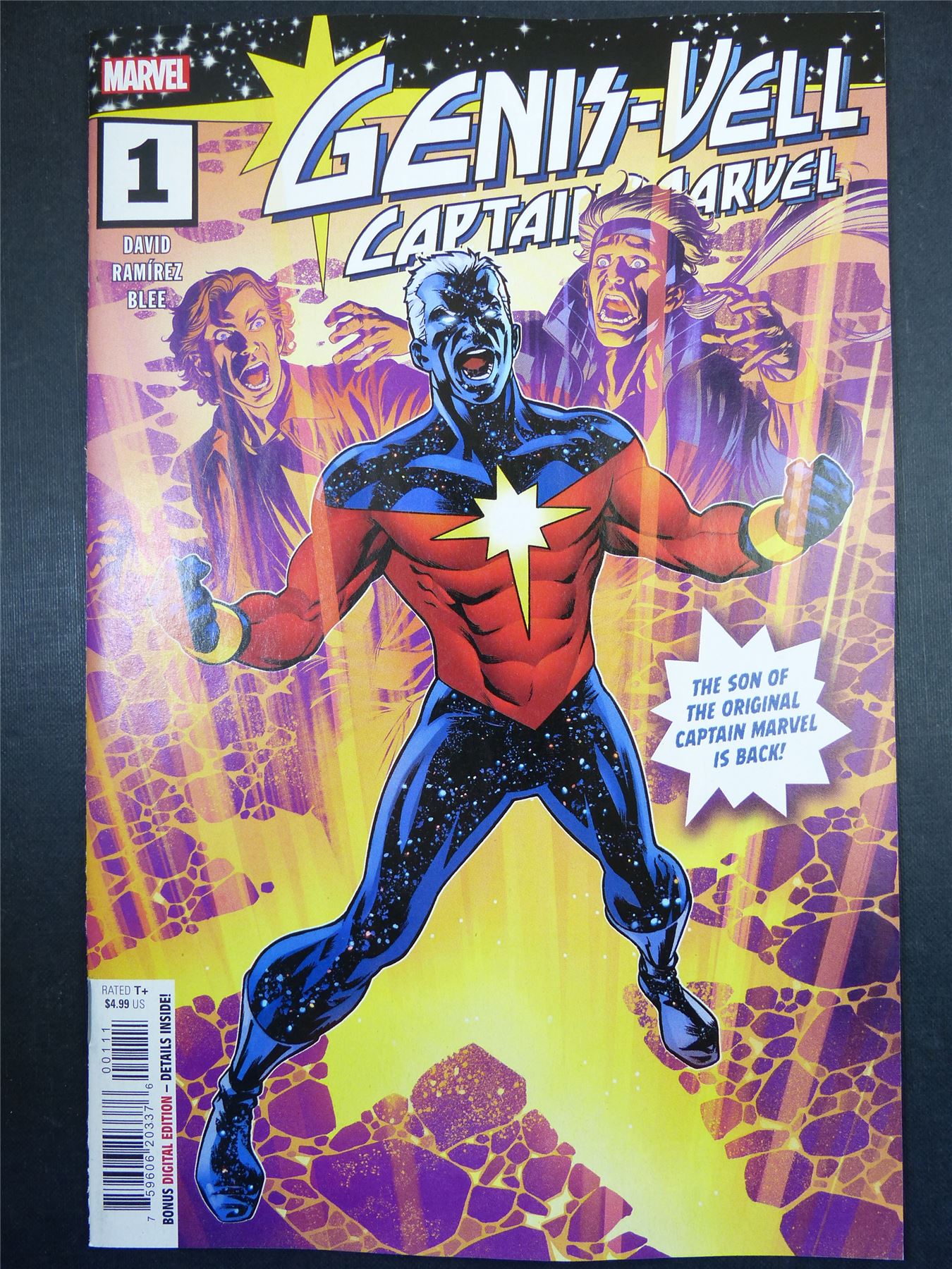 Genis-Vell CAPTAIN Marvel #1 - Sep 2022 - Marvel Comics #5DC