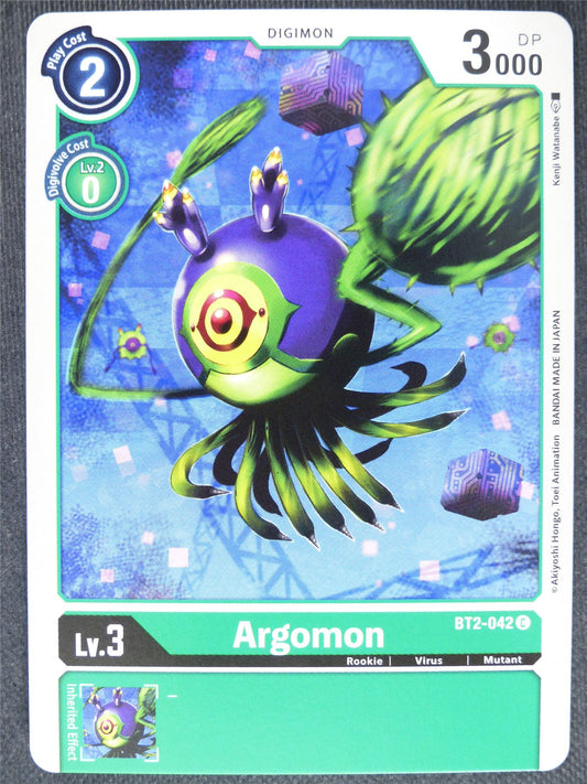 Argomon BT2-042 C - Digimon Cards #25