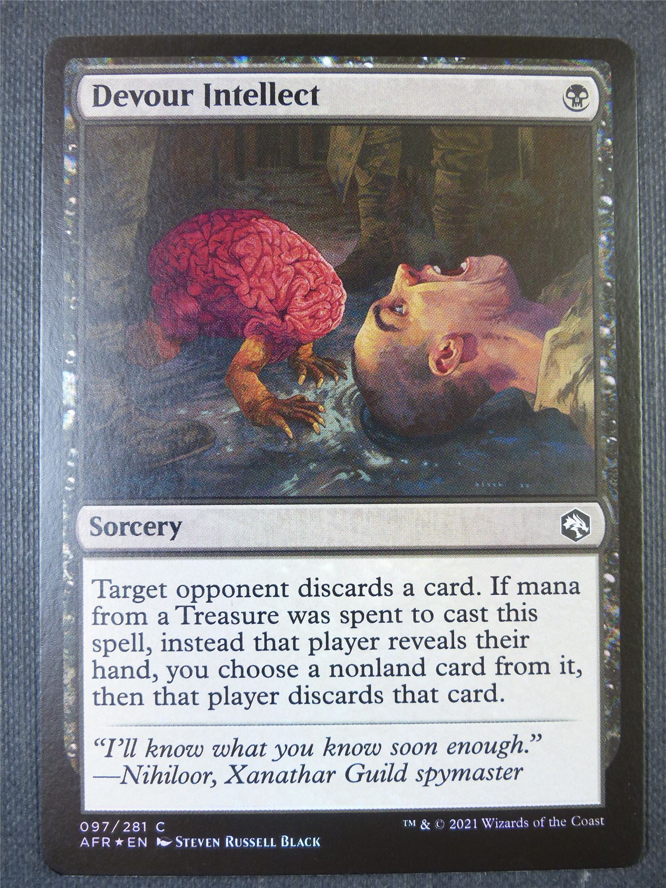 Devour Intellect Foil - Mtg Card #2BV