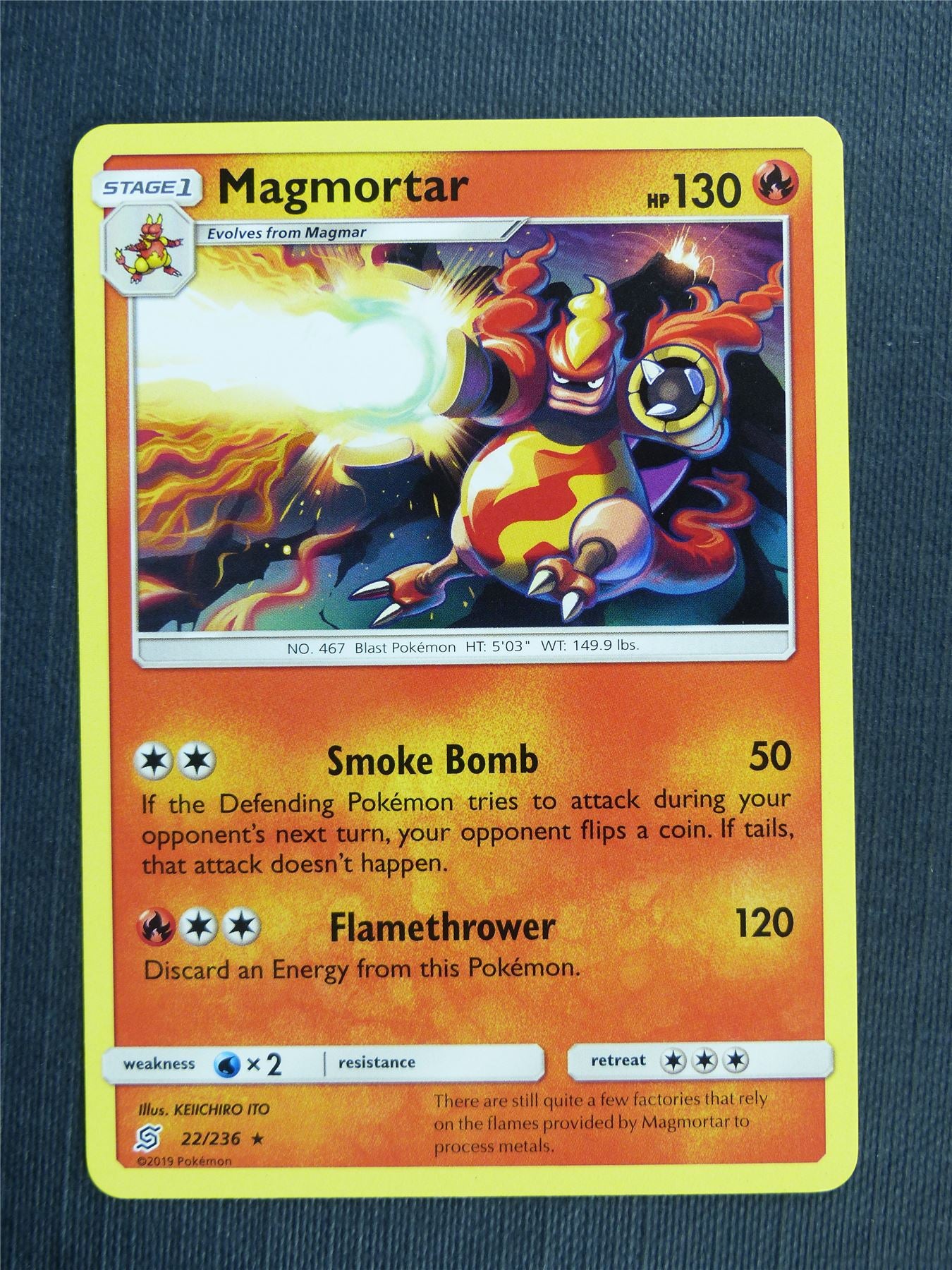 Magmortar 22/236 - Pokemon Cards #5MU