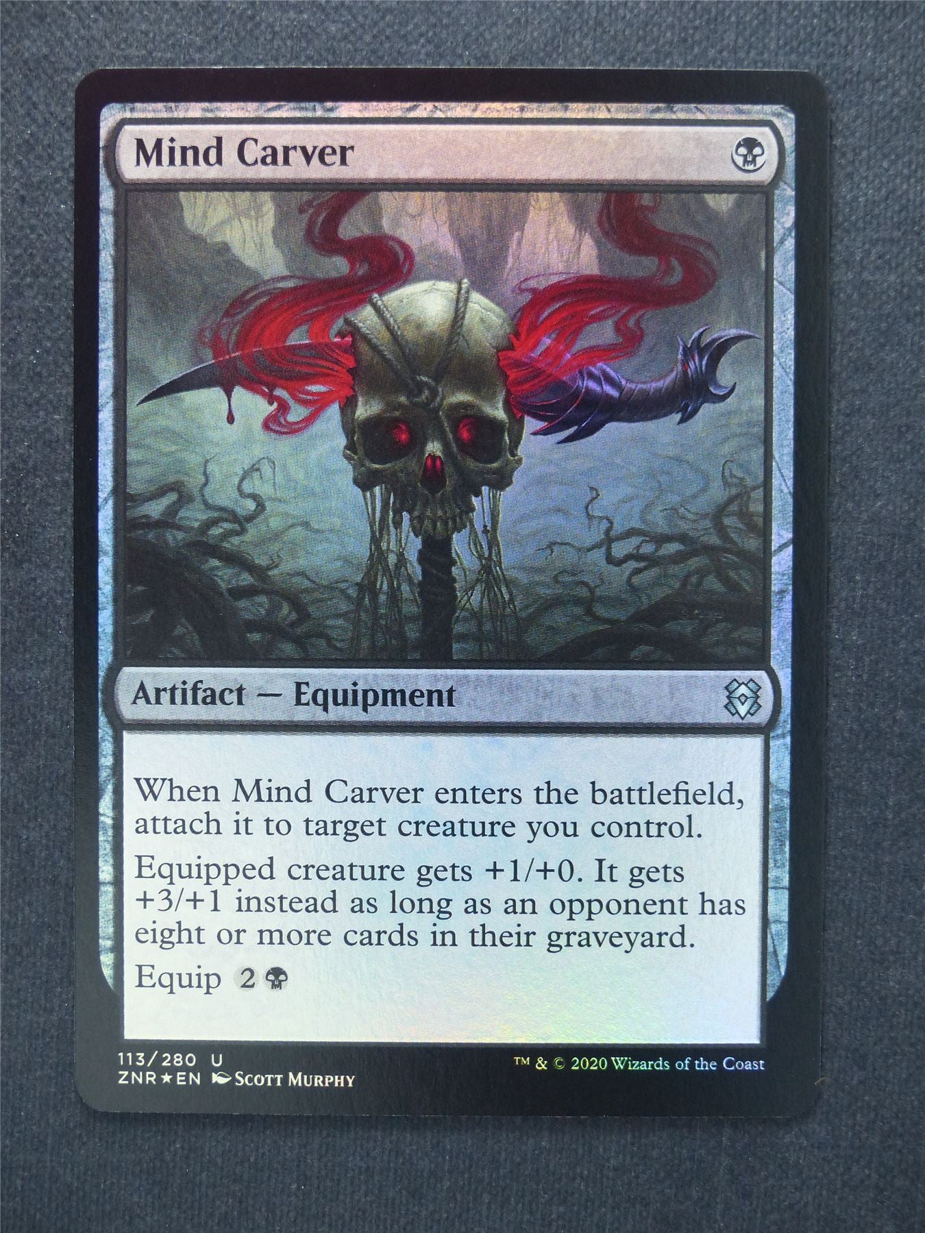 Mind Carver Foil - Mtg Magic Cards #O1