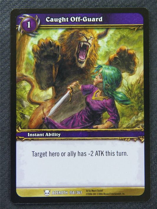 Caught Off-Guard - Common - World Of Warcraft #1E3