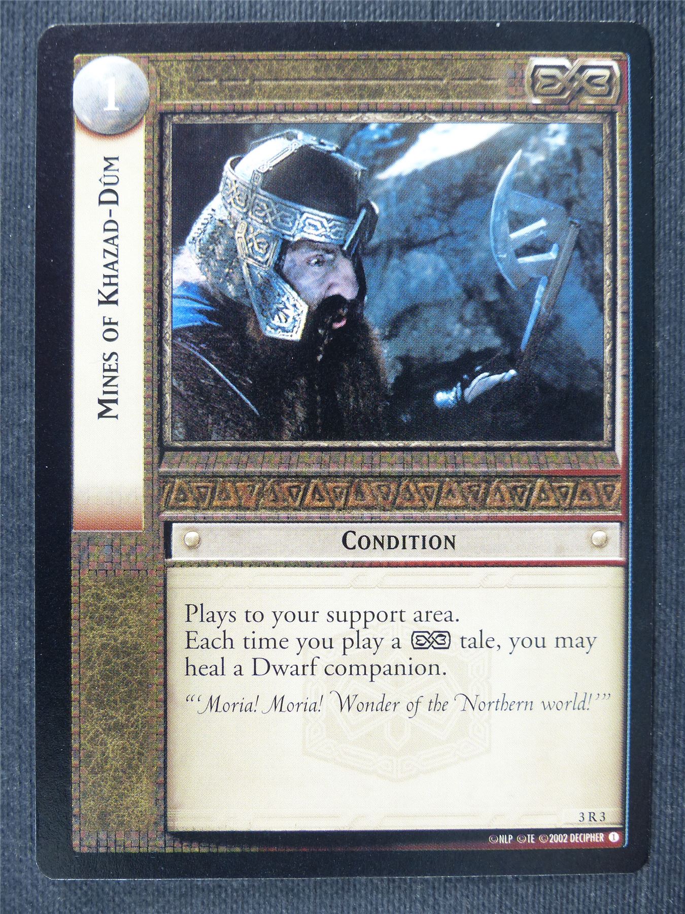 Mines of Khazad-Dum 3 R 3 - LotrR Cards #3C2