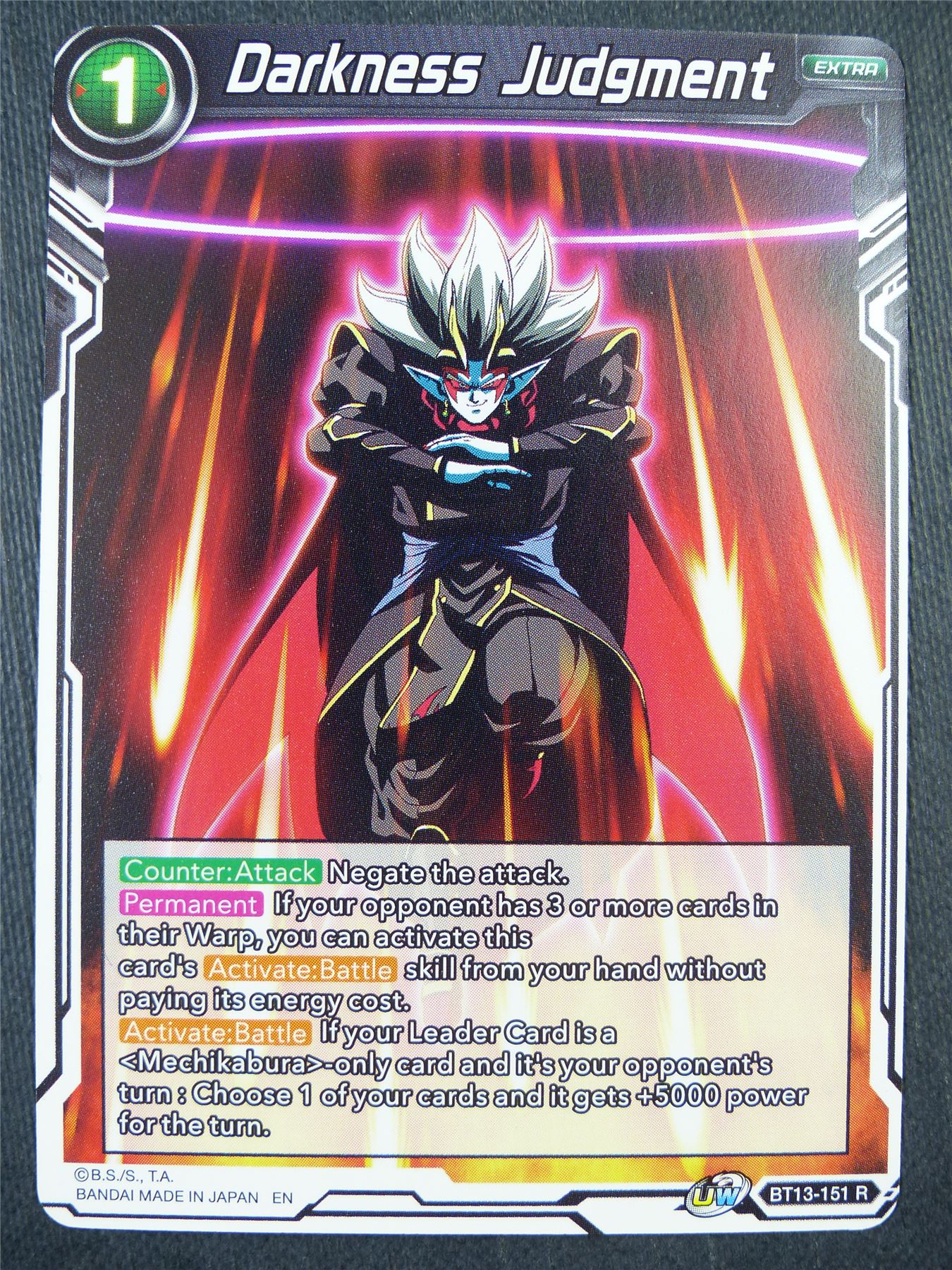Darkness Judgment BT13 R - Dragon Bal Super Card #92O