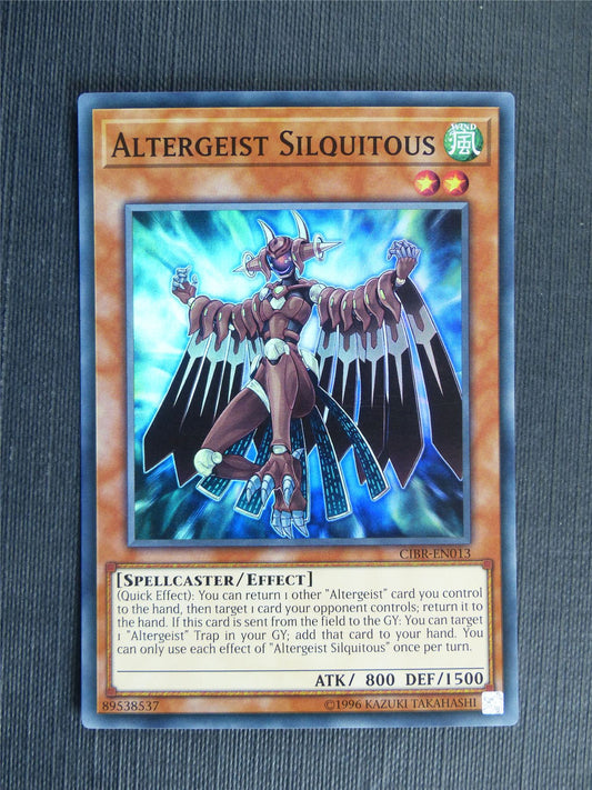 Altergeist Silquitous CIBR Super Rare - Yugioh Cards #Z4