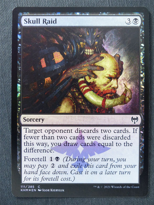 Skull Raid Foil - Mtg Magic Cards #ZZ