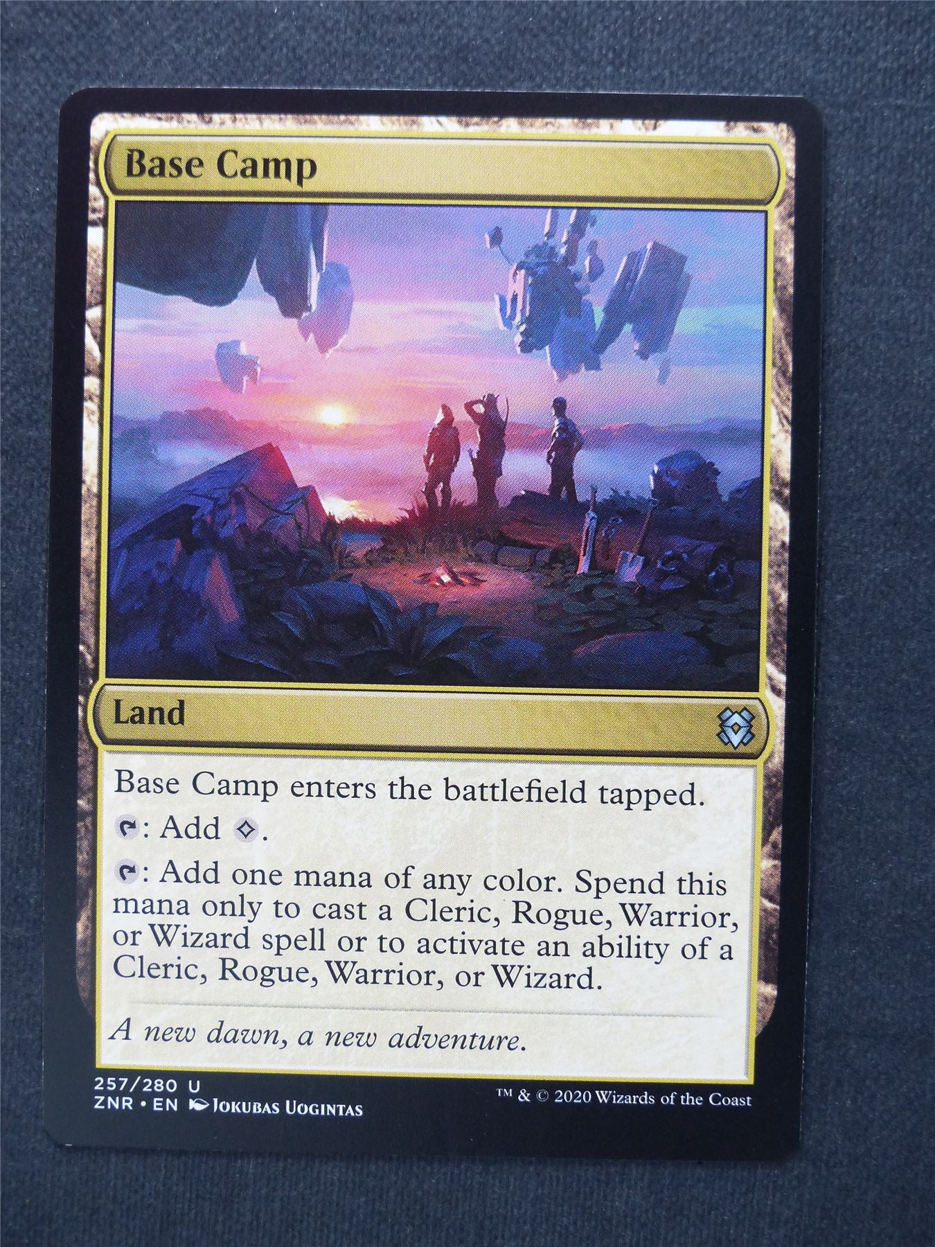 Base Camp - Mtg Magic Cards #AI