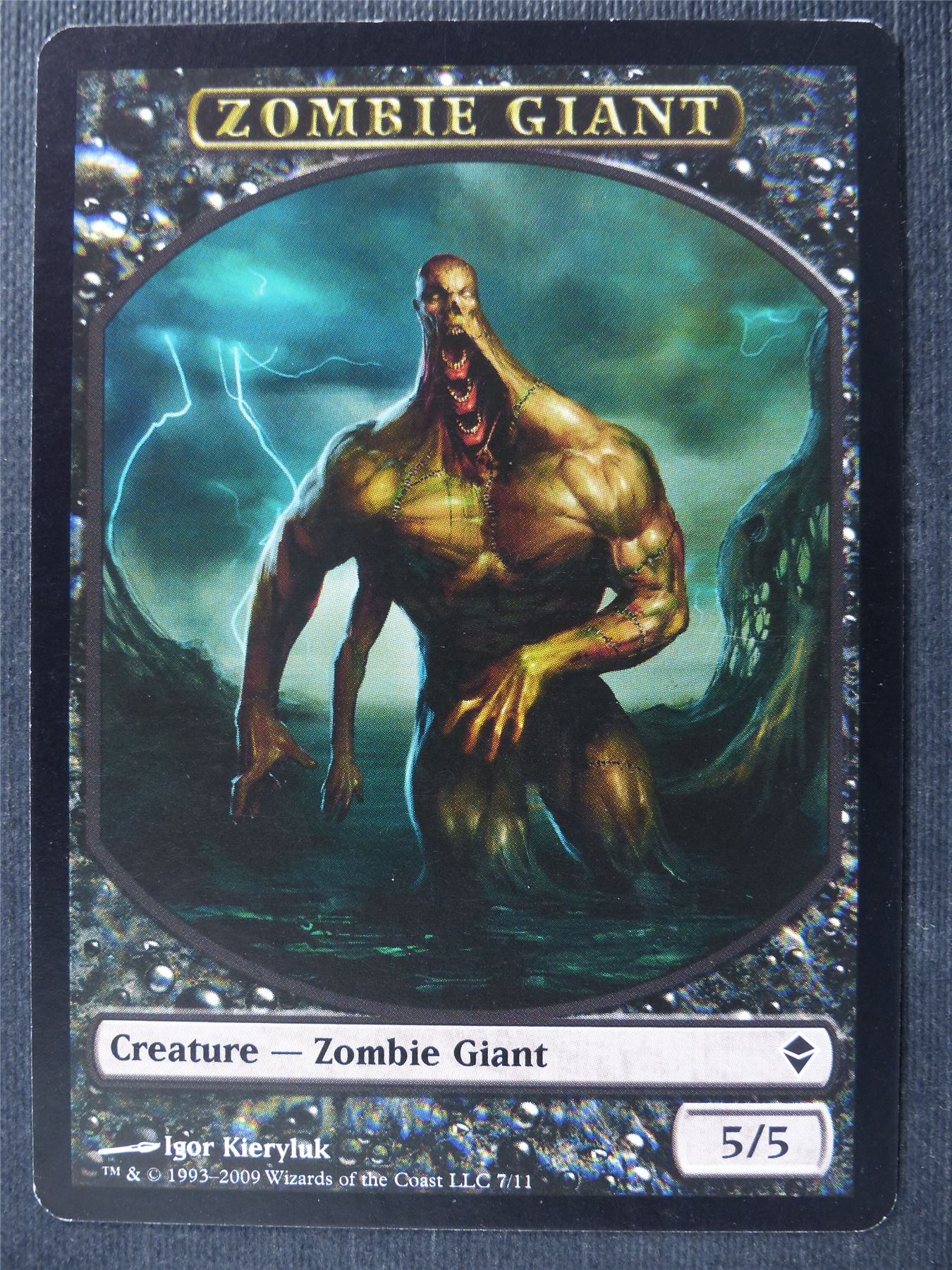 Zombie Giant Token - Mtg Card #3W9