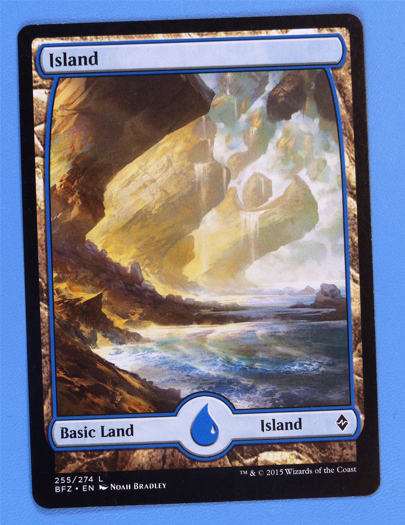 Island - Full Art - Mtg Card # 2I35