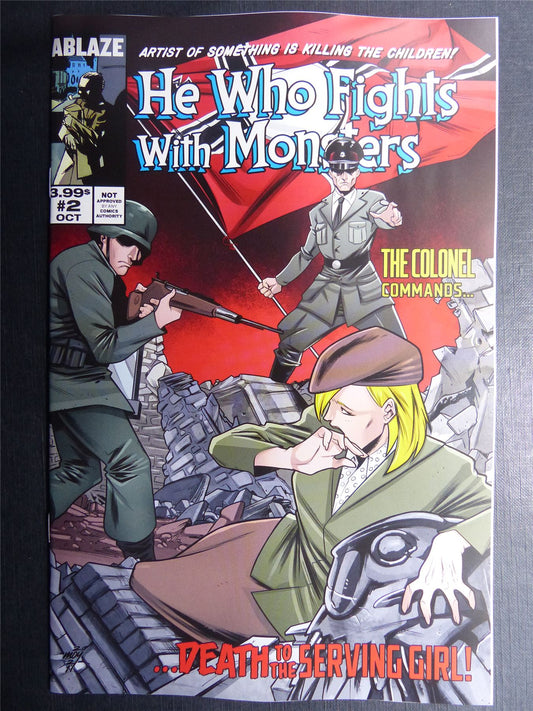 HE Who Fights With Mosnters #2 - Oct 2021 - Ablaze Comics #NI