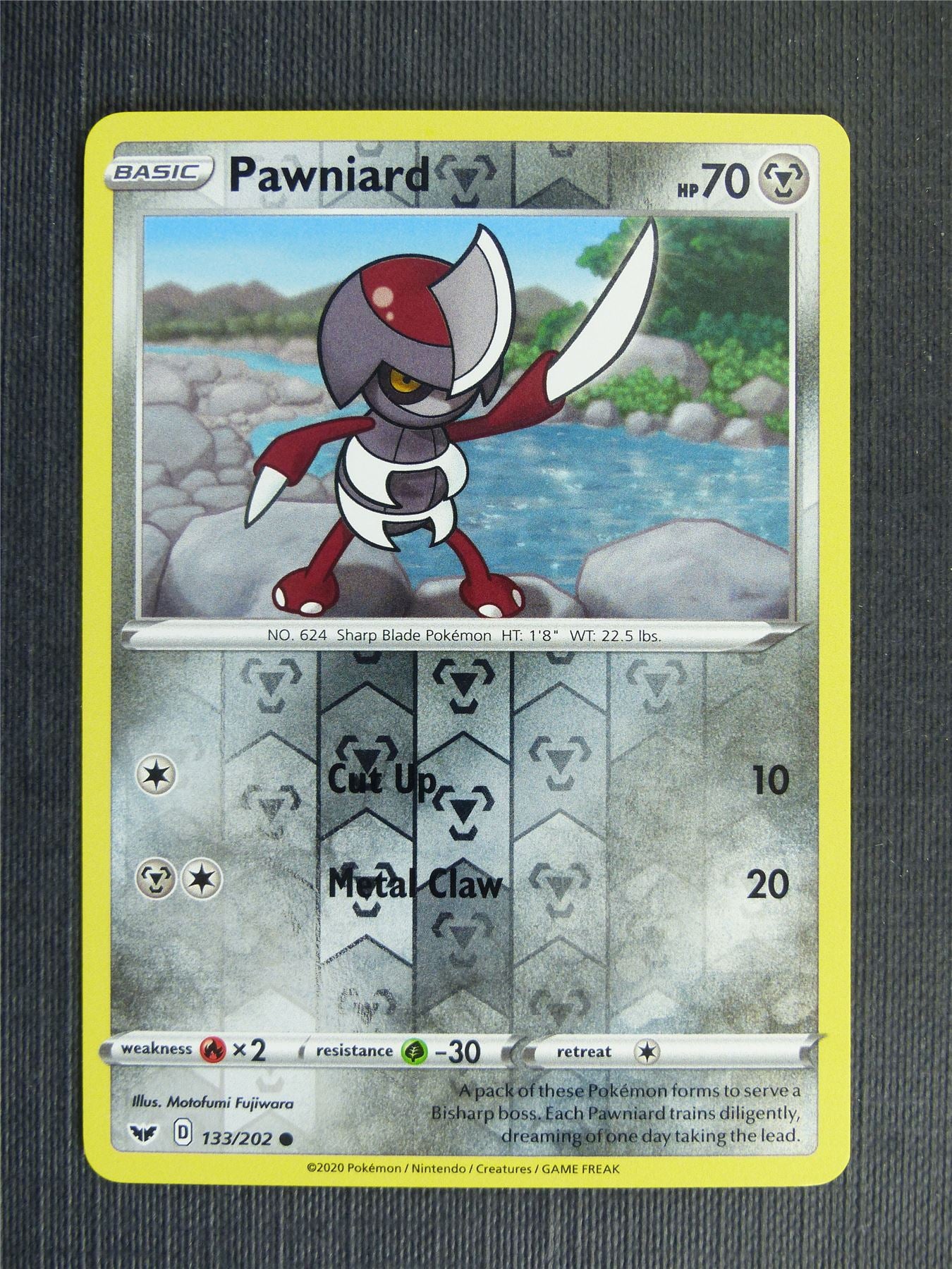 Pawniard 133/202 Reverse Holo - Pokemon Cards #1O4