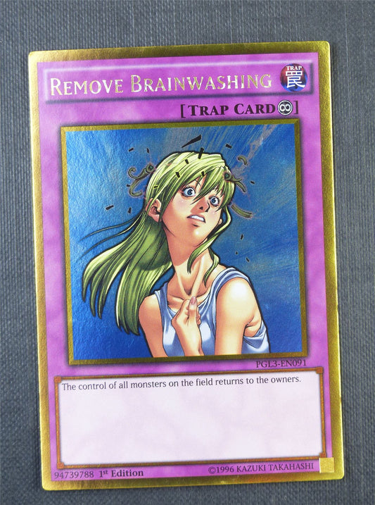 Remove Brainwashing PGL3 Gold - Ultra Rare - Yugioh Card #7CY