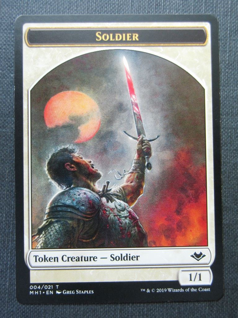 Soldier Myr Token - Modern Horizons - Mtg Magic Cards # 8A82