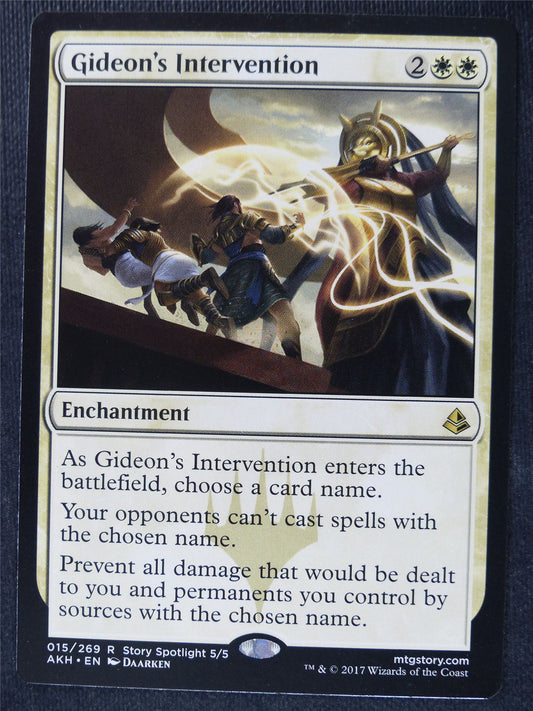 Gideon's Intervention - Mtg Magic Cards #1YG