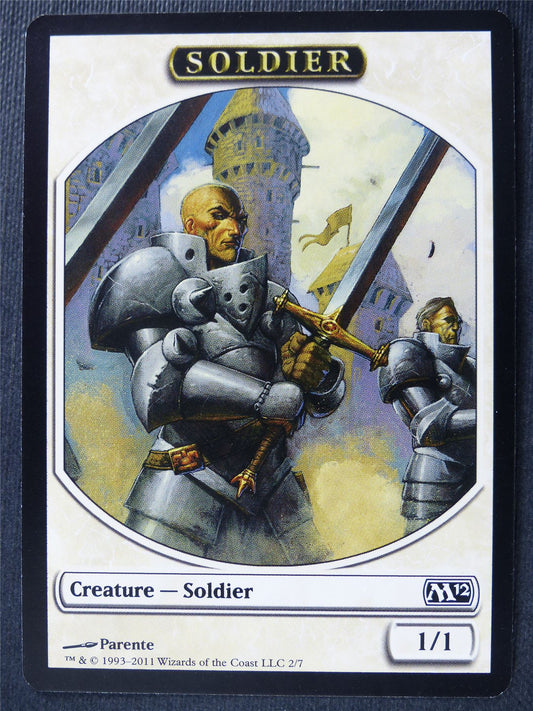 Soldier Token - Mtg Card #4NX